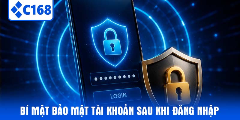 Bí mật bảo mật tài khoản sau khi đăng nhập